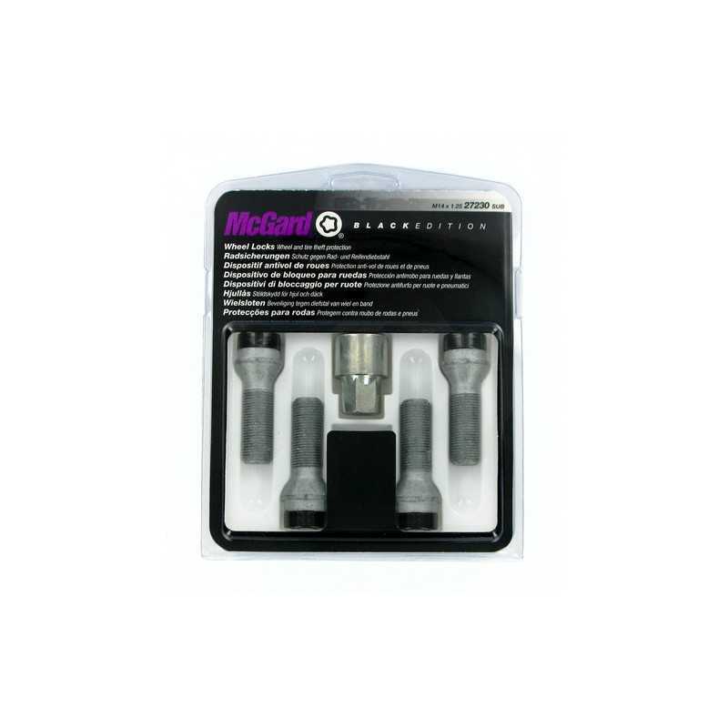 Bulloni conici kit 4 pz - Black Edition - A240