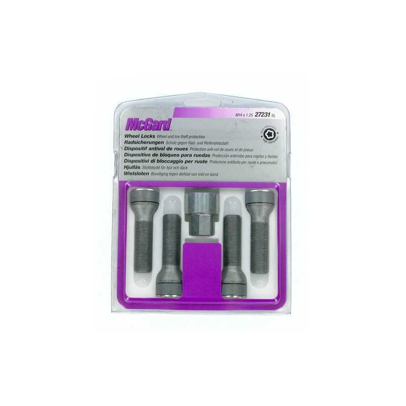 Bulloni conici kit 4 pz - Ultra High Security - A250