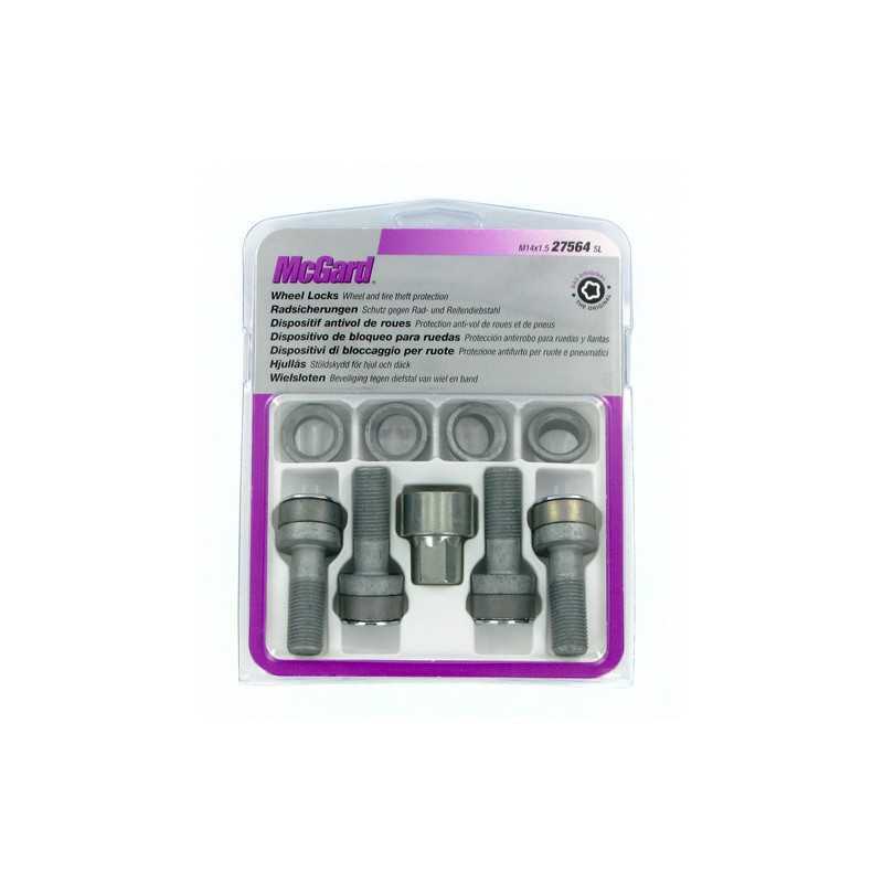 Bulloni con rondella conica kit 4 pz - Ultra High Security - C030