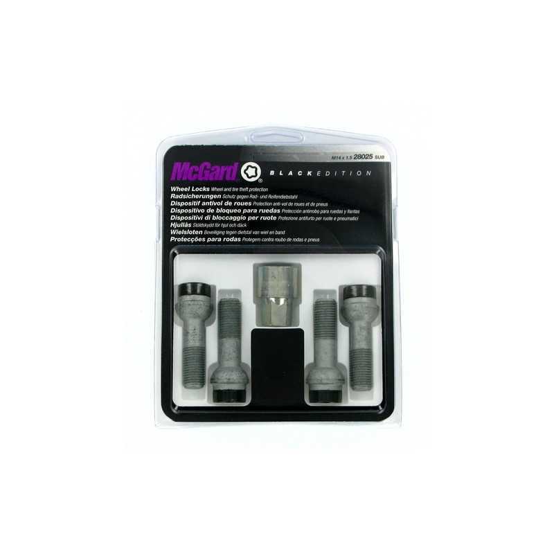 Bulloni sferici kit 4 pz - Black Edition - E120