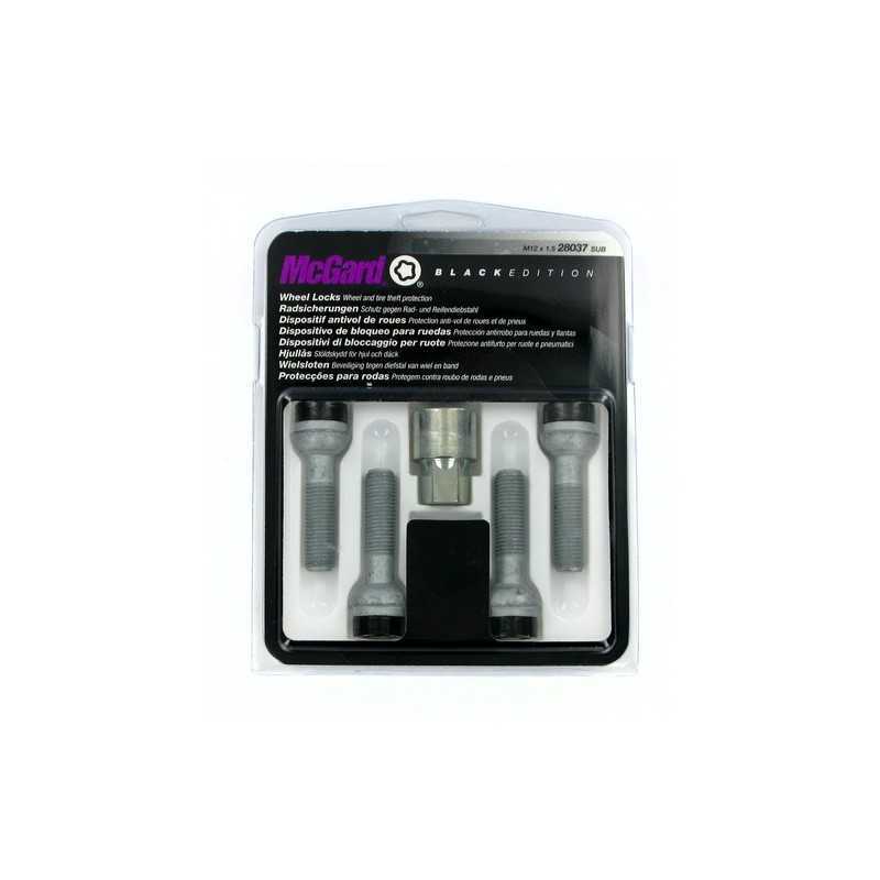 Bulloni sferici kit 4 pz - Black Edition - E060