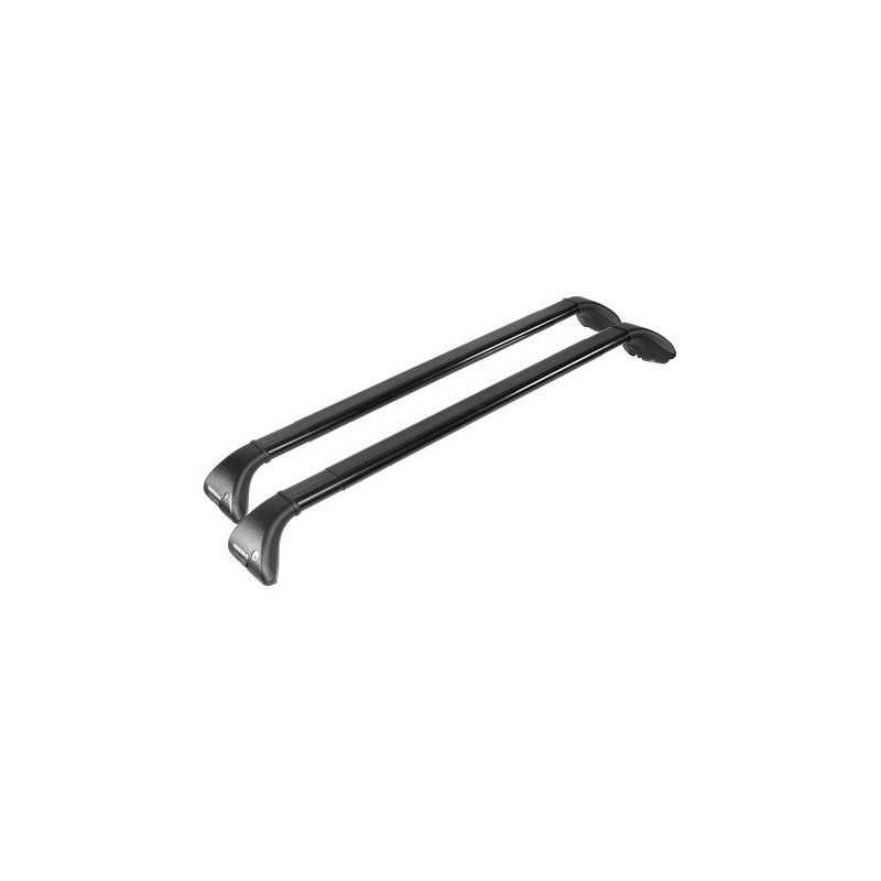 Snap Steel coppia barre portatutto telescopiche in acciaio - L - 100÷136 cm