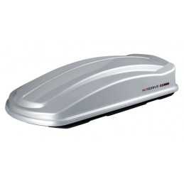 Box 630D box tetto in ABS 630 litri doppia apertura - Argento lucido