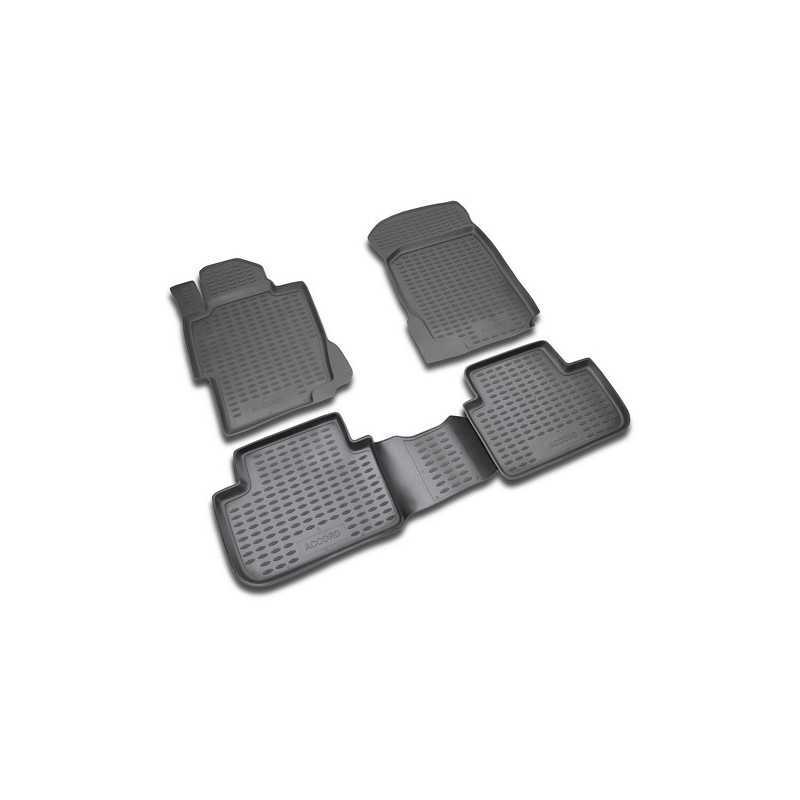 Set tappeti su misura in TPE - Honda Accord 4p (06 08 11 11) - Honda Accord 4p (12 11 09 14) - Honda Accord Tourer (07 08 11