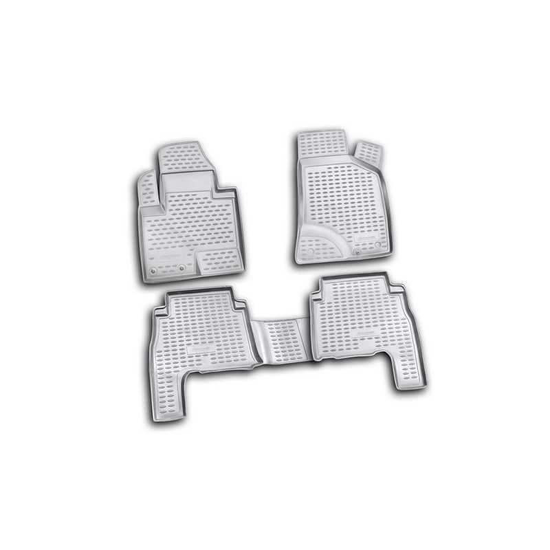 Set tappeti su misura in TPE - Hyundai Santa Fe (03 11 09 12)
