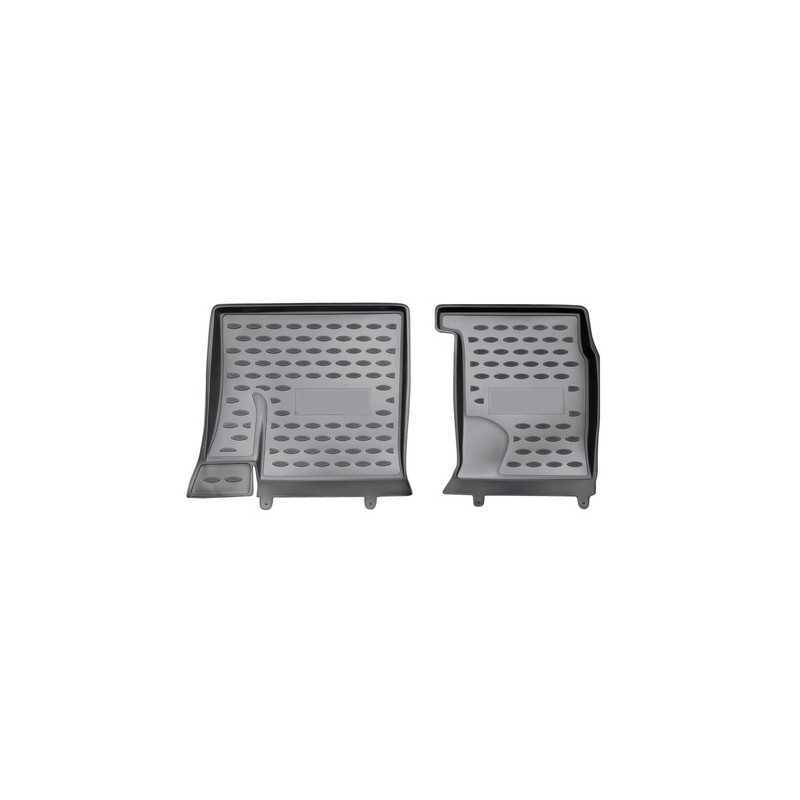 Set tappeti su misura in TPE - Nissan Qashqai+2 (09 08 01 14) - solo 3a fila sedili