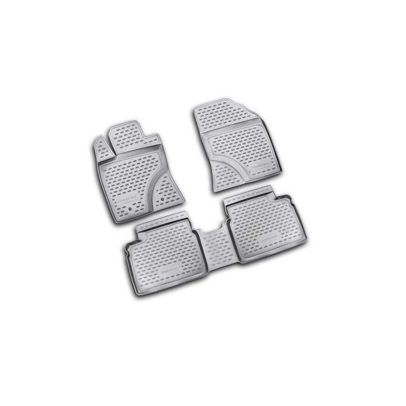 Set tappeti su misura in TPE - Toyota Avensis 4p (04 09 12 15) - Toyota Avensis Wagon (04 09 12 15)