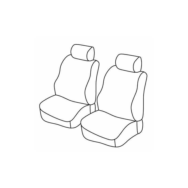 Set coprisedili Superior - Nero Grigio - Dacia Dokker Van (van) (Dal 2016) (2016 )