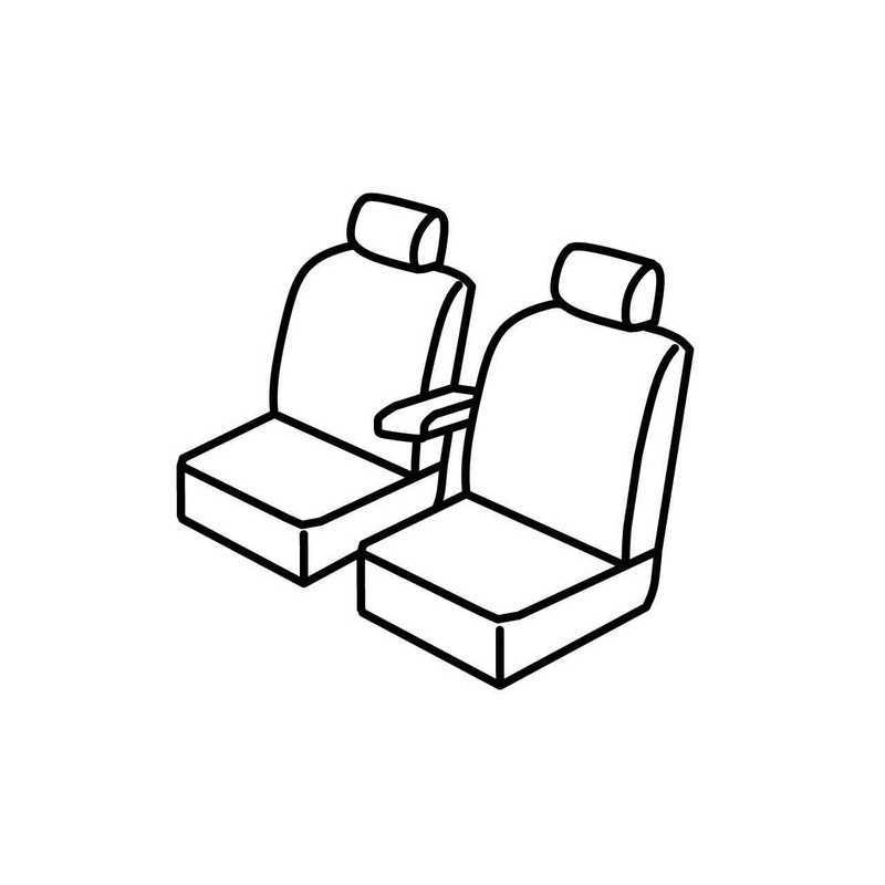 Set coprisedili Superior - Grigio Nero - Renault Trafic (van) (03 01 05 14)