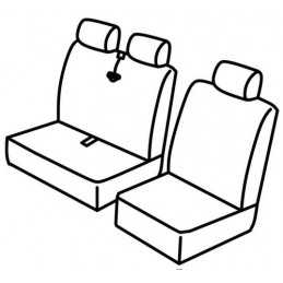 Set coprisedili Superior - Nocciola - Renault Trafic (van) (03 01 05 14)