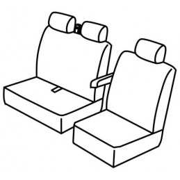 Set coprisedili Superior - Nocciola - Opel Movano (van) (08 10 ) - Renault Master (van) (02 10 )