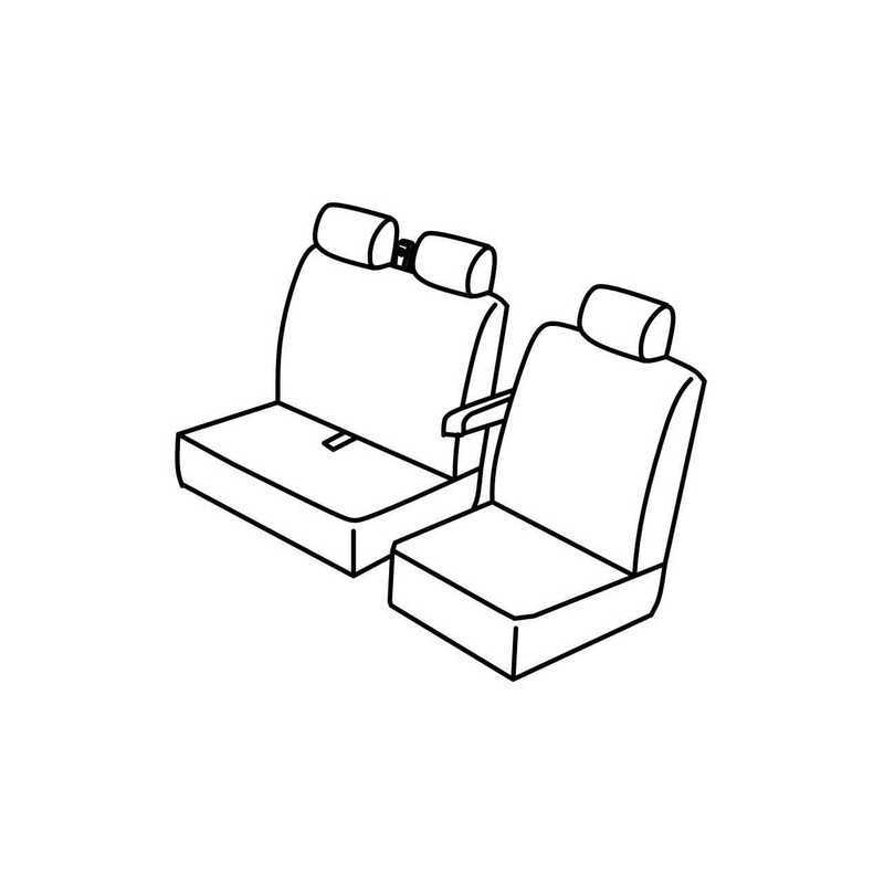 Set coprisedili Superior - Beige - Opel Movano (van) (08 10 ) - Renault Master (van) (02 10 )