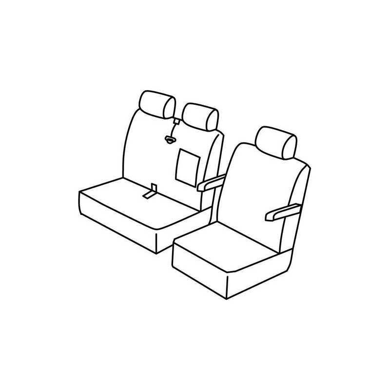 Set coprisedili Superior - Nocciola - Volkswagen Transporter T6 (van) (04 15 )