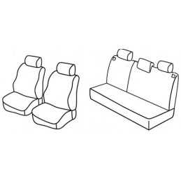 Set coprisedili Superior - Grigio Nero - Dacia Sandero (01 13 ) - Dacia Sandero Stepway (01 13 )