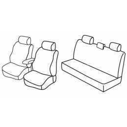 Set coprisedili Superior - Beige - Dacia Duster (06 12 01 18)