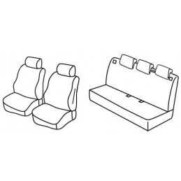 Set coprisedili Superior - Beige - Fiat Grande Punto 5p (09 05 04 12)