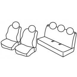 Set coprisedili Superior - Nocciola - Fiat Panda (02 12 )