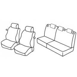 Set coprisedili Superior - Nocciola - Ford Fiesta 3p (11 02 08 08)