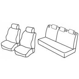 Set coprisedili Superior - Beige - Ford Fiesta 5p (05 02 08 08)