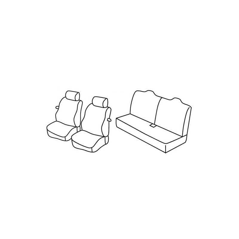 Set coprisedili Superior - Beige - Ford Ka (09 96 12 08)