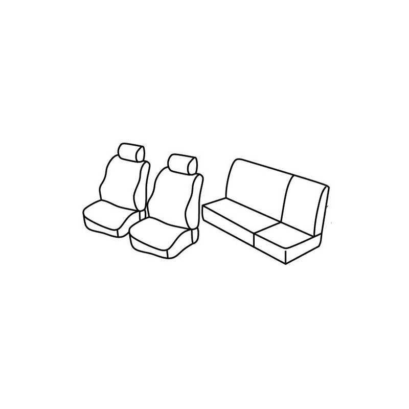 Set coprisedili Superior - Nocciola - Land Rover Defender 5p (01 90 07 10)
