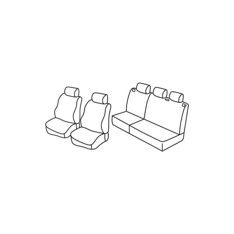 Set coprisedili Superior - Beige - Opel Corsa 5p (10 00 08 06)