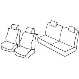 Set coprisedili Superior - Beige - Renault Twingo (Dinamique) (06 07 09 11)