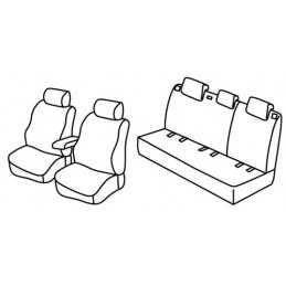 Set coprisedili Superior - Nocciola - Skoda Fabia 5p (Ambiente) (02 15 )