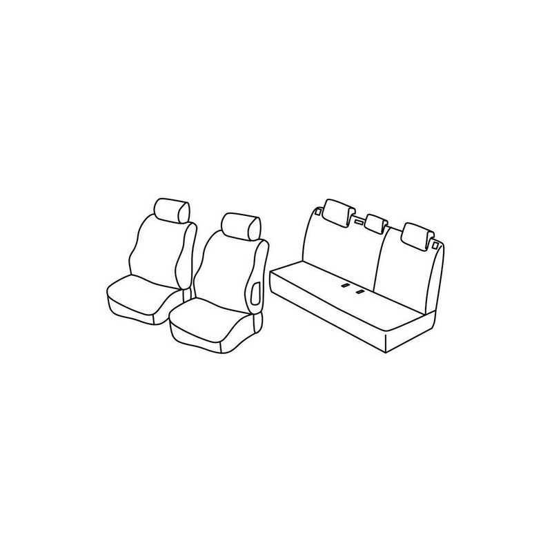 Set coprisedili Superior - Nocciola - Citroen C3 (05 02 08 05)