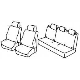 Set coprisedili Superior - Nocciola - Citroen C3 (Feel Pure tech) (11 16 )
