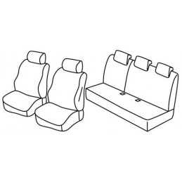 Set coprisedili Superior - Nocciola - Dacia Duster (Comfort Essential) (02 18 )