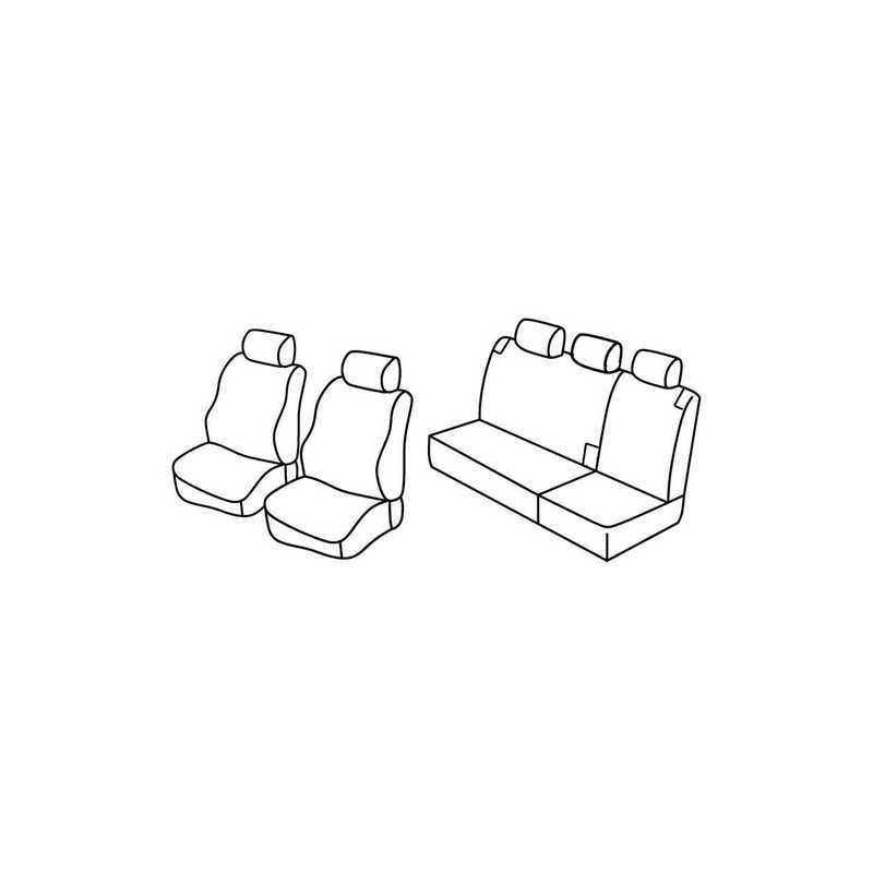 Set coprisedili Superior - Beige - Fiat Brava (10 95 12 03)