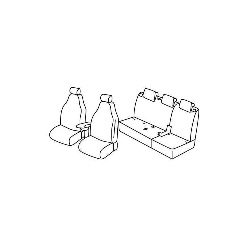 Set coprisedili Superior - Beige - Fiat 500L (09 12 )