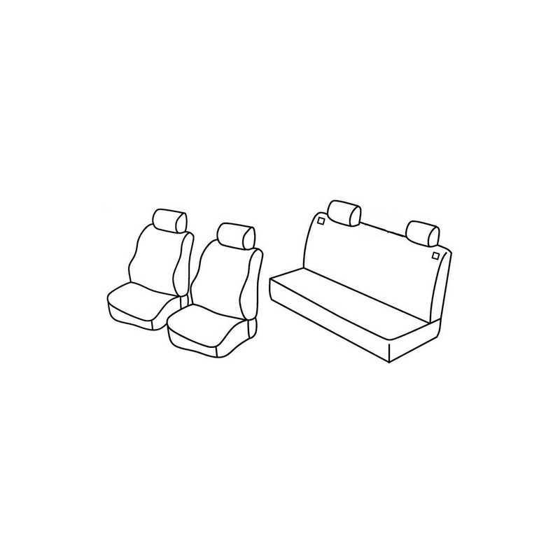 Set coprisedili Superior - Beige - Seat Ibiza 5p (fino al 2005) (01 02 2005)