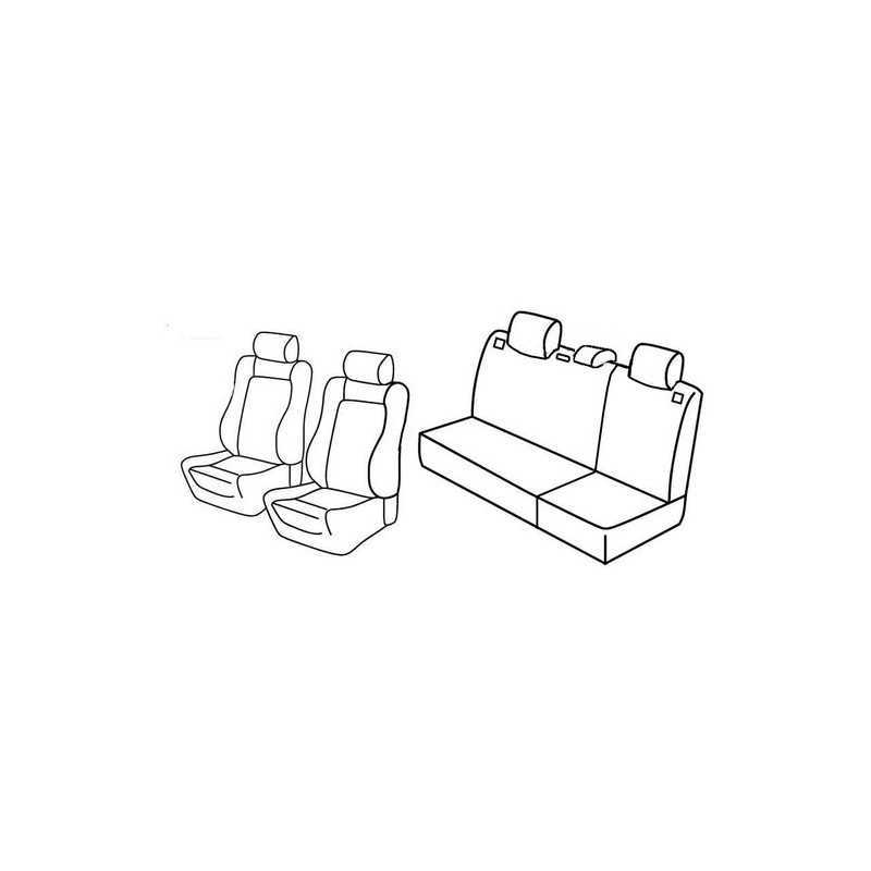 Set coprisedili Superior - Beige - Seat Ibiza 5p (dal 2006) (2006 05 08)