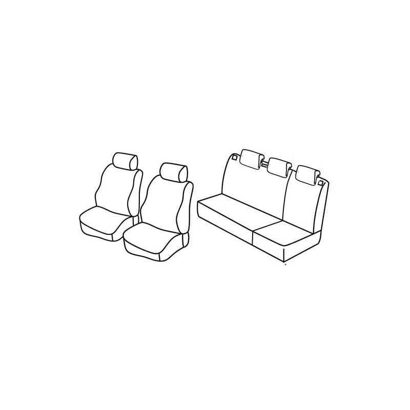 Set coprisedili Superior - Nocciola - Seat Ibiza 5p (06 08 08 15)