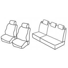 Set coprisedili Superior - Beige - Suzuki Swift 3p (05 05 08 10)