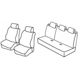 Set coprisedili Superior - Nocciola - Suzuki Swift 3p (05 05 08 10) - Suzuki Swift 5p (01 06 08 10)