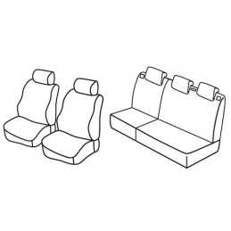 Set coprisedili Superior - Beige - Suzuki Swift 5p (01 06 08 10)
