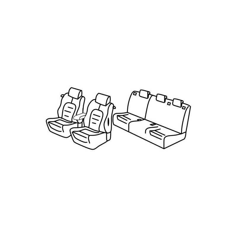 Set coprisedili Superior - Beige - Alfa Romeo Mito (09 08 )