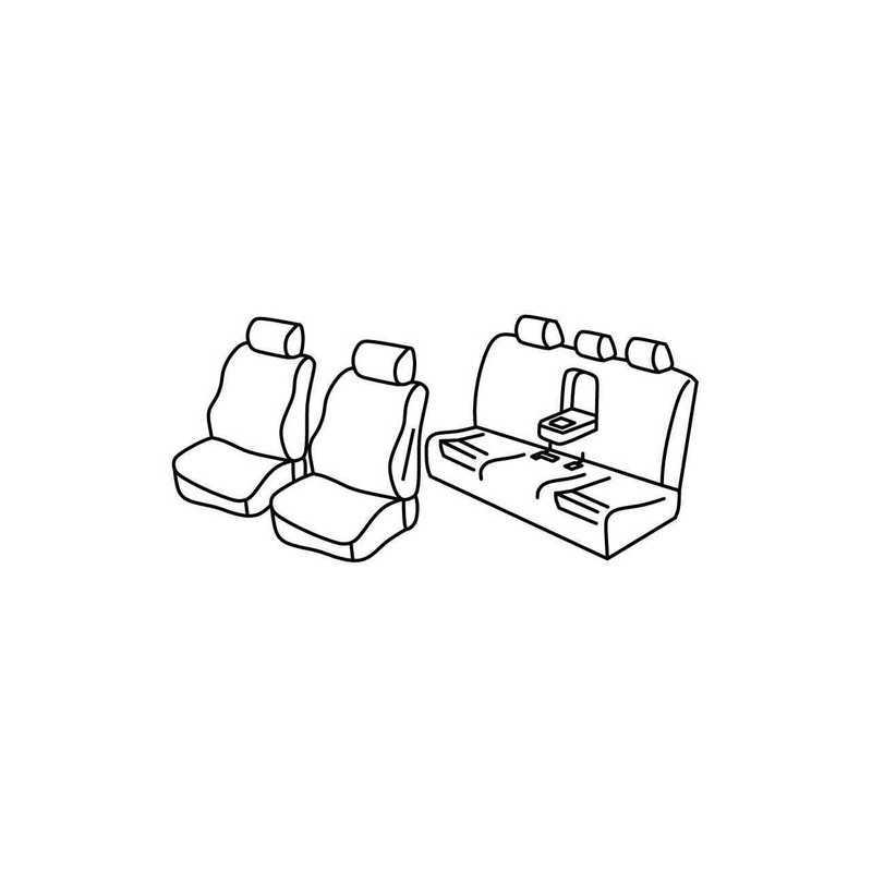Set coprisedili Superior - Nocciola - Bmw Serie 3 (F30) 4p (02 12 11 18)