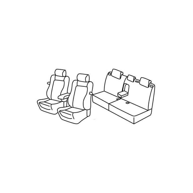 Set coprisedili Superior - Beige - Citroen C4 3p (VTS) (01 05 10 10)