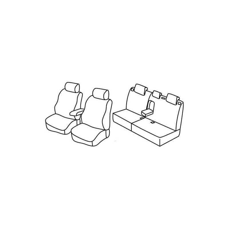 Set coprisedili Superior - Beige - Citroen C4 5p (01 05 10 10)