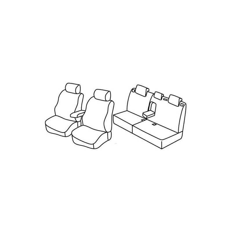 Set coprisedili Superior - Nocciola - Citroen C4 5p (01 05 10 10)