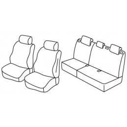 Set coprisedili Superior - Beige - Ford Kuga (Trend) (06 08 02 13)