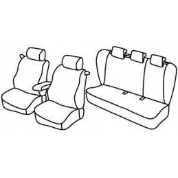 Set coprisedili Superior - Beige - Kia Pro Cee'd 3p (Sport) (01 08 08 11)