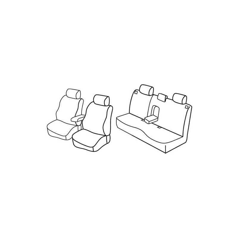 Set coprisedili Superior - Nocciola - Mazda 3 4p (11 10 09 13)