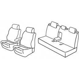 Set coprisedili Superior - Beige - Mazda 3 5p (01 14 12 18)