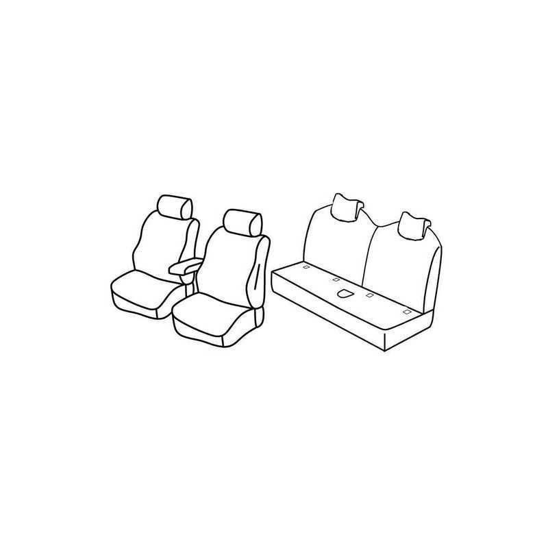 Set coprisedili Superior - Beige - Mini Mini (R50) 3p (09 01 10 06)