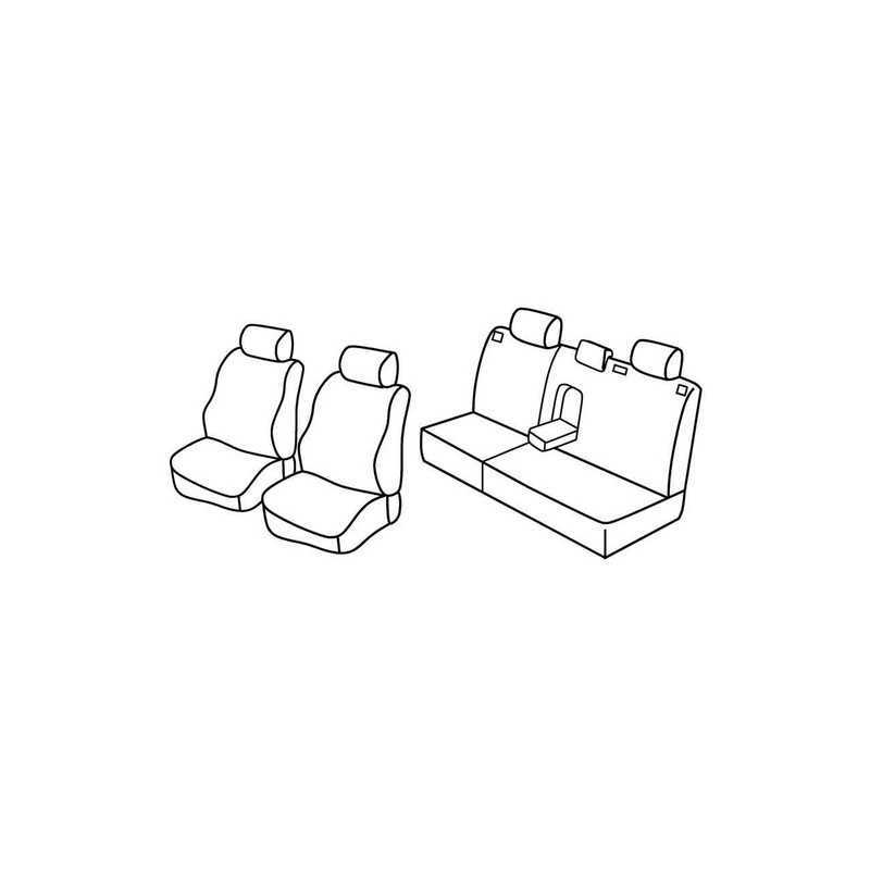 Set coprisedili Superior - Nocciola - Opel Astra G sw (10 98 02 04)